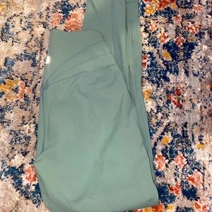 Buffbunny Collection Legacy Leggings in the color Agave Green